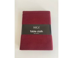 Mica Tafelkleed Donker Paars - 250x140 cm