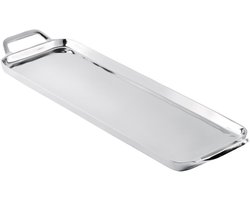 Michael Noll - Dienblad - presenteerblad - Zilver - Aluminium - 64 cm
