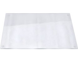 Michelino Glazen Snijplank – 20 x 30 cm – Hygiënisch & Hittebestendig – Transparant