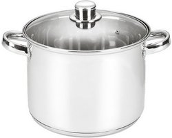 Michelino RVS Soeppan 3L - Vaatwasserbestendigd - RVS