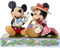 Mickey en Minnie Mouse Easter Artistry 12 cm
