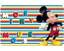 Mickey Mouse placemat 43 x 28 cm multicolor