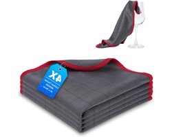 Microfiber Doeken 4 x Absorberende Polijstdoeken voor Ramen, Spiegels en Gladoppervlakken (30 x 30 cm)