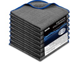 Microfiber Schoonmakende Doek - Pluisvrije Autoruit - Glas Schoonmakende Doek - 400 GSM - Streepvrije Autoruiten Doekjes - Polijsten - Wassen - Afstoffen