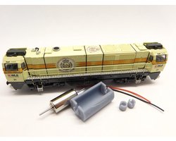 micromotor NME001G motor ombouwset voor Mehano G 2000 ( MRCE, Rail4chem, Railion, Serfer, WLE ), SBB Am 840
