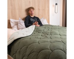 Microvezel Dekbed Eazy Tint/Olivine - 240x200 cm