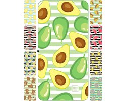 microvezel handdoek met opbergvak | sneldrogende handdoeken - microvezel sauna handdoek, XXL strand handdoek, badhanddoek groot, reishanddoek | reizen, strand, sauna(Avocado,200x90)