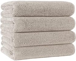 Microvezel handdoek - sneldrogend/niet-pluizend - 4 stuks - 144,8 x 76,2 cm
