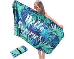 Microvezel Strandhanddoek - Zacht en Absorberend - 1 stuk - Gerecycled Materiaal