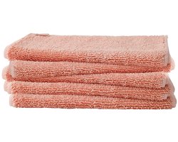 Microvezel vaatdoek - keukendoek - duurzaam - 4-pack - roze - 25x25cm