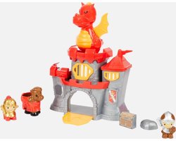 MIDDELEEUWS- KASTEEL RIDDERS -FORT SET- MIDDELEEUWS VESTINGKASTEEL MET DRAAK- AVONTUUR EN PLEZIER VOOR KINDEREN- HET IDEALE CADEAU