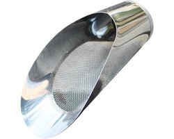 Middelgrote Roestvrijstalen Tuinschep – Kleine Multifunctionele Schep voor Planten, Licht en Draagbaar Grondzeef, Praktisch Hand Tuingereedschap voor Buiten