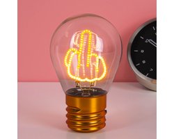 Middelvinger Gloeilamp - Grappige LED Lamp - E27 Decoratie