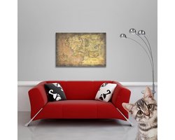 Midden-aarde Poster voor aan de Muur - Film Fan Cadeau - 91.5 x 61 cm