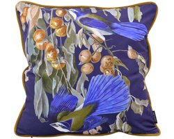 Midnight Birds Kussenhoes | 45 x 45 cm | Velvet/Polyester