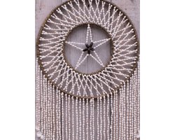 Migo Styling - Wanddecoratie - Schelp - Ster - Dromenvanger - Dia 40 cm