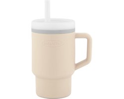 Mijn eerste siliconen cup - INFANTINO - 255 ml - Zandkleur