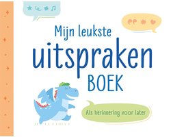 Mijn leukste uitspraken boek oranje
