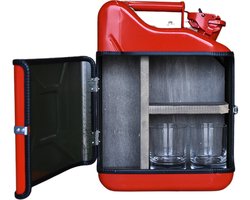 MikaMax – Jerrycan Minibar– 10L- Incl. 2 glazen–Draagbare Mini Bar