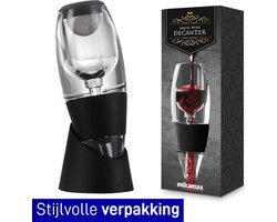 MikaMax Magic Wijn Decanteerder - Vaatwasserbestendig - Incl. Zeef - Wijn Beluchter - Decanter - Wijn Accessoires - Wijn Cadeaus - Magic Wine Decanter