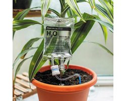 MikaMax Watergeefsysteem voor Kamerplanten -  Infuus voor Planten - 8 Dagen Automatisch Water - 450 Ml