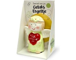 Miko Engeltje /Beertje Keramiek Beeldje Papa ik hou van jou