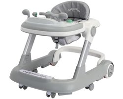 Mila Shop Opvouwbare baby loopstoel - Baby jumper - Baby eetstoel - Baby walker - Verwijderbare eet bak en muziek bak - Voor baby´s vanaf 6 maanden