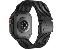 Milanese Band voor Smartwatch - Stijlvol en Comfortabel - 1 stuk - Zilver