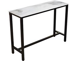 Milano Bartafel Milano - 120cn - Voor binnen - Keuken en woonkamer - Marmer look - 4 to 6 personen - Wit grijs