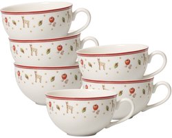 Milchkaffeetassen Toy's Delight 260 ml Set van 6