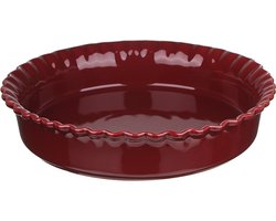 Millimi Keramische Ovenschaal - Saladeschaal - 22 cm - Rood