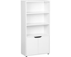 Milton & Oldbrook Boekenkast Vakkenkast 4 Vakken Kells Wit