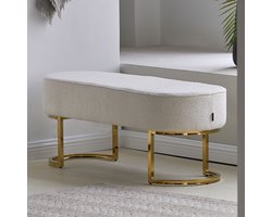 Milton & Oldbrook Bouclé Bank Amadora Off White