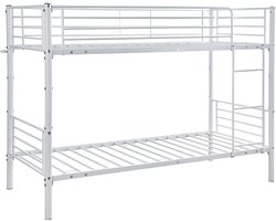 Milton & Oldbrook Deelbaar Stapelbed 90 x 200 cm Florina Wit