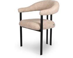 Milton & Oldbrook Eetkamerstoel Basel Taupe