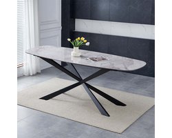 Milton & Oldbrook Eettafel 200 cm Oxford Keramiek Zand