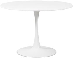 Milton & Oldbrook Eettafel Ø 110 cm Prague Wit