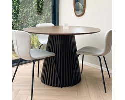 Milton & Oldbrook Eettafel Ø 120 cm Salo Smoked Eik
