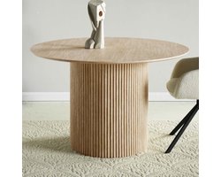 Milton & Oldbrook Eettafel Ø 120 cm Tornio Zand