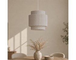 Milton & Oldbrook Hanglamp Ø 33 cm Wels Beige