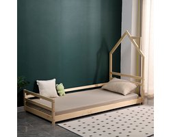 Milton & Oldbrook Huisbed 90x200 cm Kallithea Hout