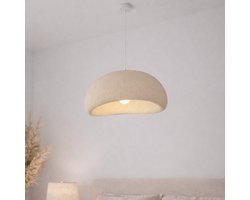 Milton & Oldbrook Japandi Hanglamp Ø 50 cm Tuzla Beige Steenlook