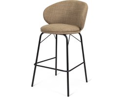 Milton & Oldbrook Lage Barkruk Lund Licht Bruin