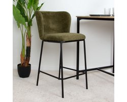 Milton & Oldbrook Lage Barkruk Toledo Groen