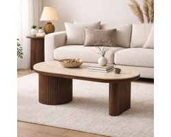 Milton & Oldbrook Salontafel 130 cm Kavala Walnootlook