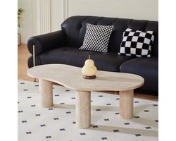 Milton & Oldbrook Salontafel 140 cm Sorano Travertinlook