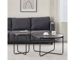 Milton & Oldbrook Salontafel Set Navarre Marmer Zwart