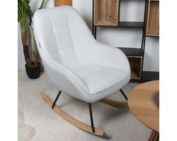 Milton & Oldbrook Teddy Schommelstoel Byala Wit