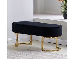 Milton & Oldbrook Velvet Bank Amadora Zwart