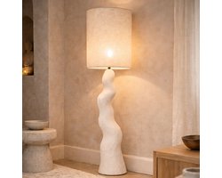 Milton & Oldbrook Vloerlamp Bitola Wit